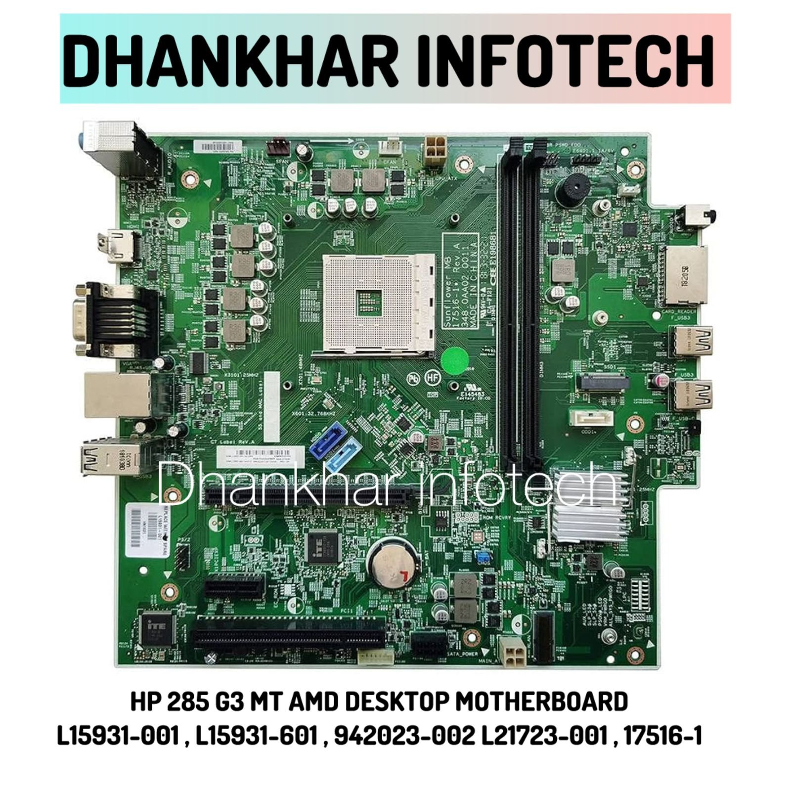 HP 285 G3 MT AMD Desktop Motherboard | L15931-001
