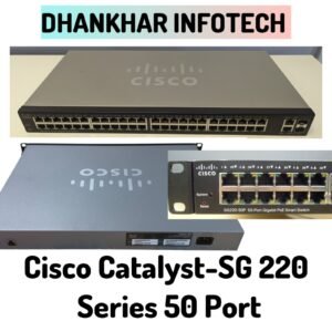 Cisco Catalyst SG220 Series 50-Port Gigabit PoE Smart Switch